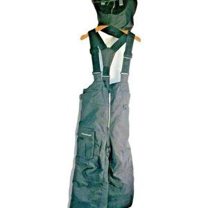 Obermeyer Overall Snow Bibs Sz 5 w Matching Hood